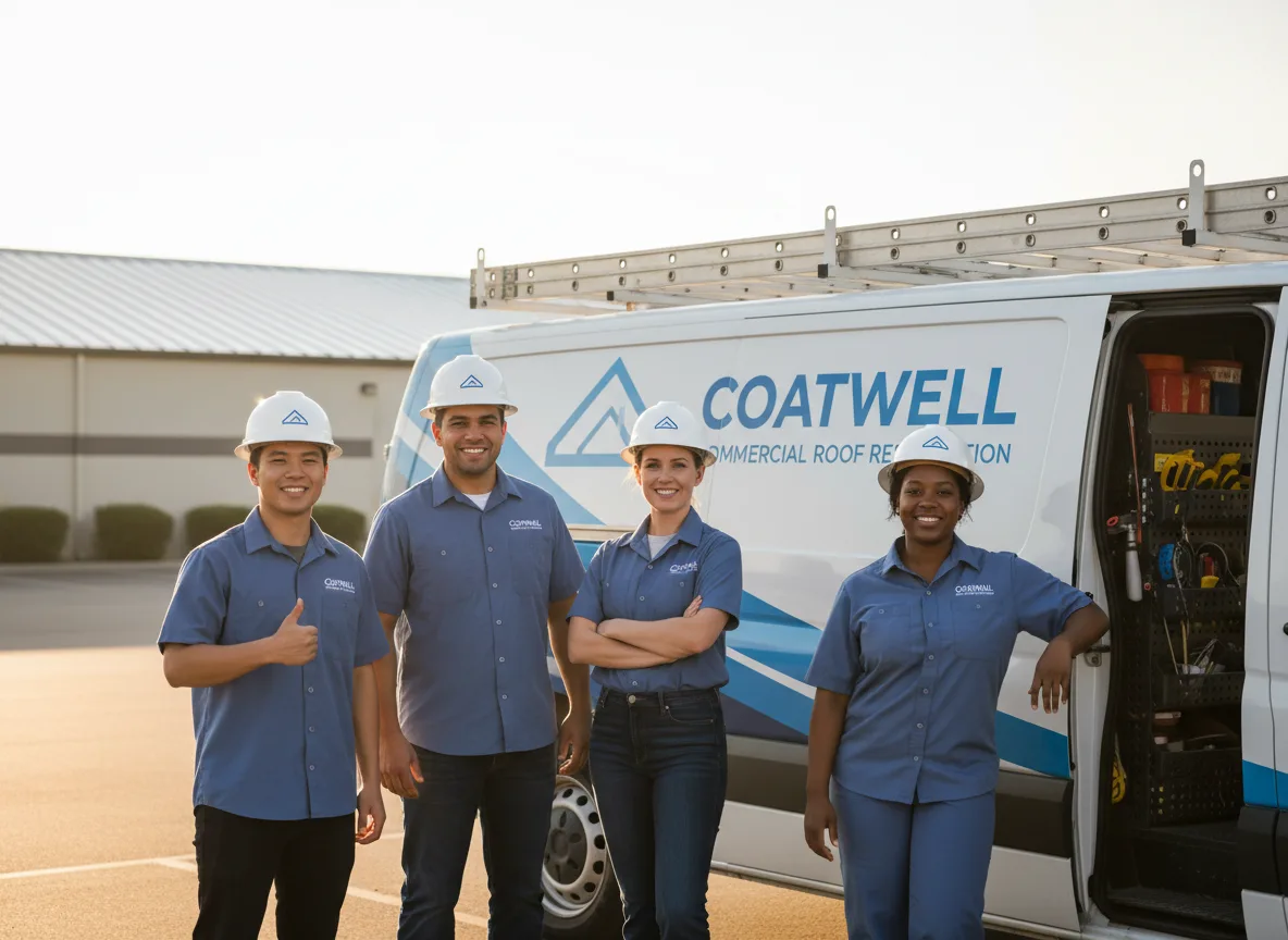 Commercial roof coating company in Wedron, IL